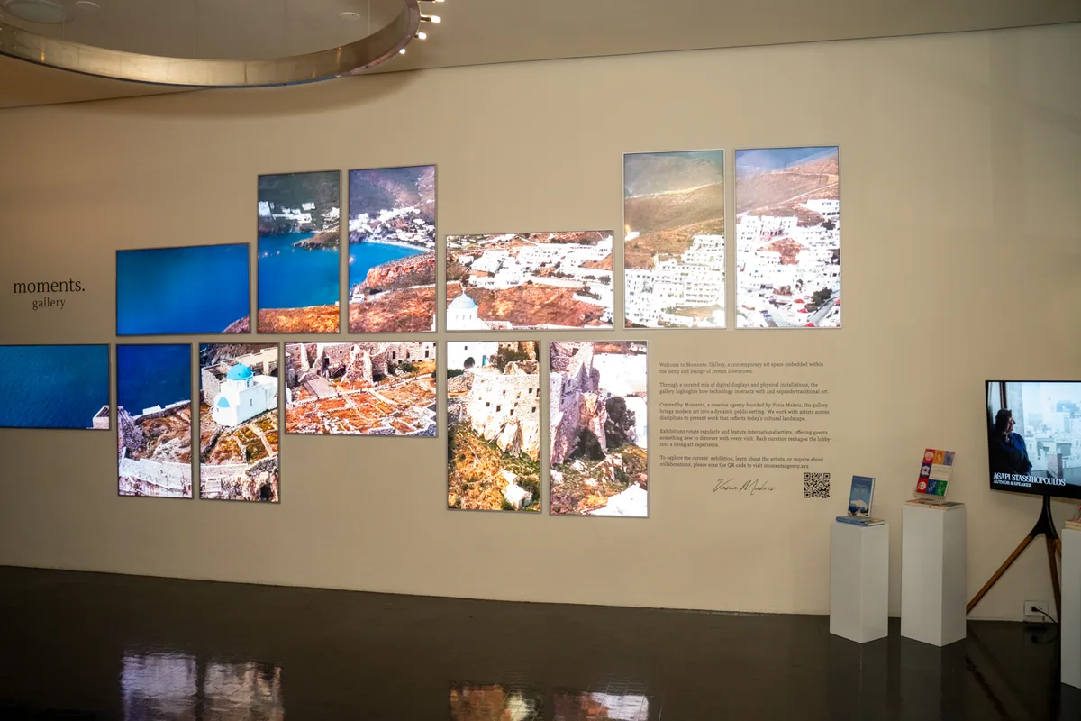 Digital Art Gallery Space in Chelsea, 325 sqm, art exhibition, pop-up rental in New York, additional interior view