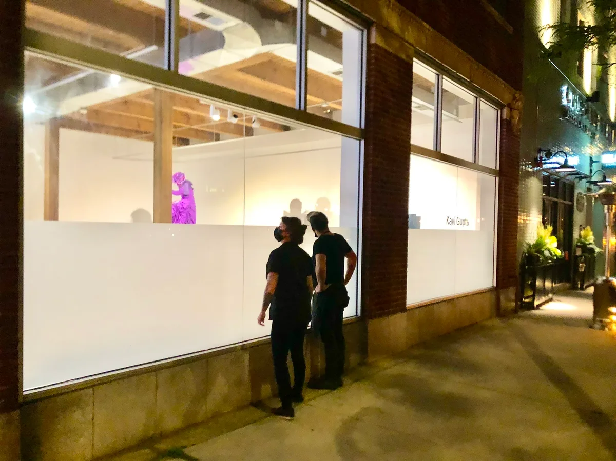 Dual-Level Loft Space in West Loop's Fulton Market, 372 sqm, pop up store in Chicago, interior view