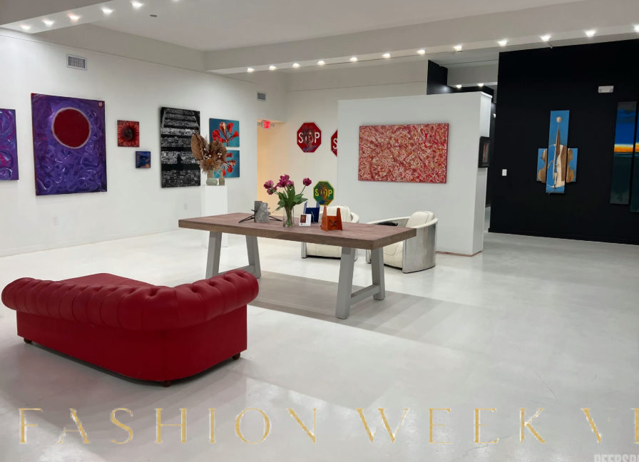 Dynamic Creative Gallery and Studio Space in Miami, 186 sqm, art exhibition, pop-up rental, interior view