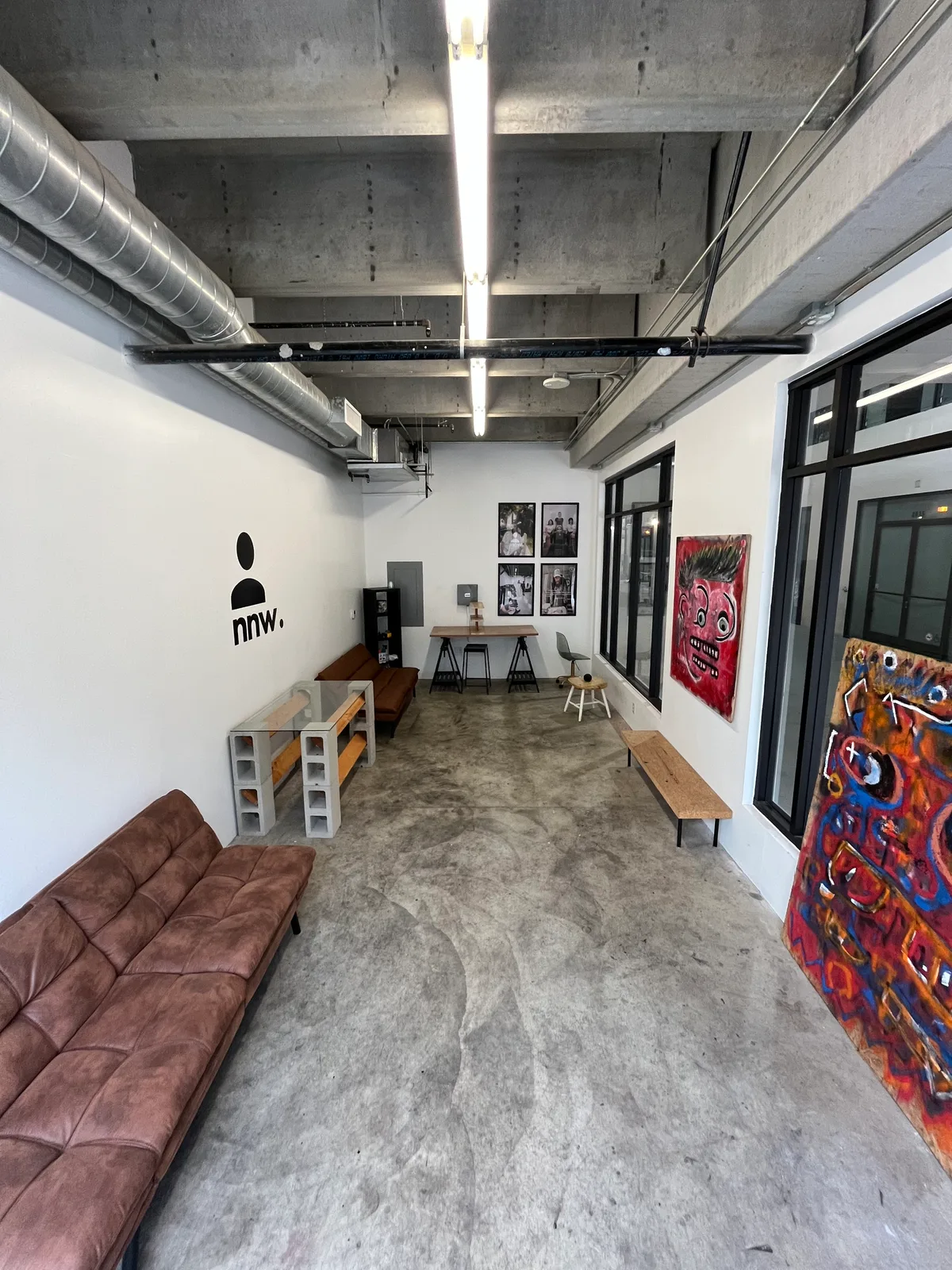 Dynamic Retail Space in Los Angeles, 47 sqm, pop up store, interior view