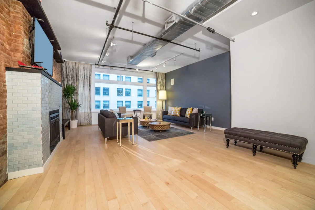 Elegant Penthouse Loft with Rooftop Terrace, 232 sqm, private event, pop-up rental in New York, interior view