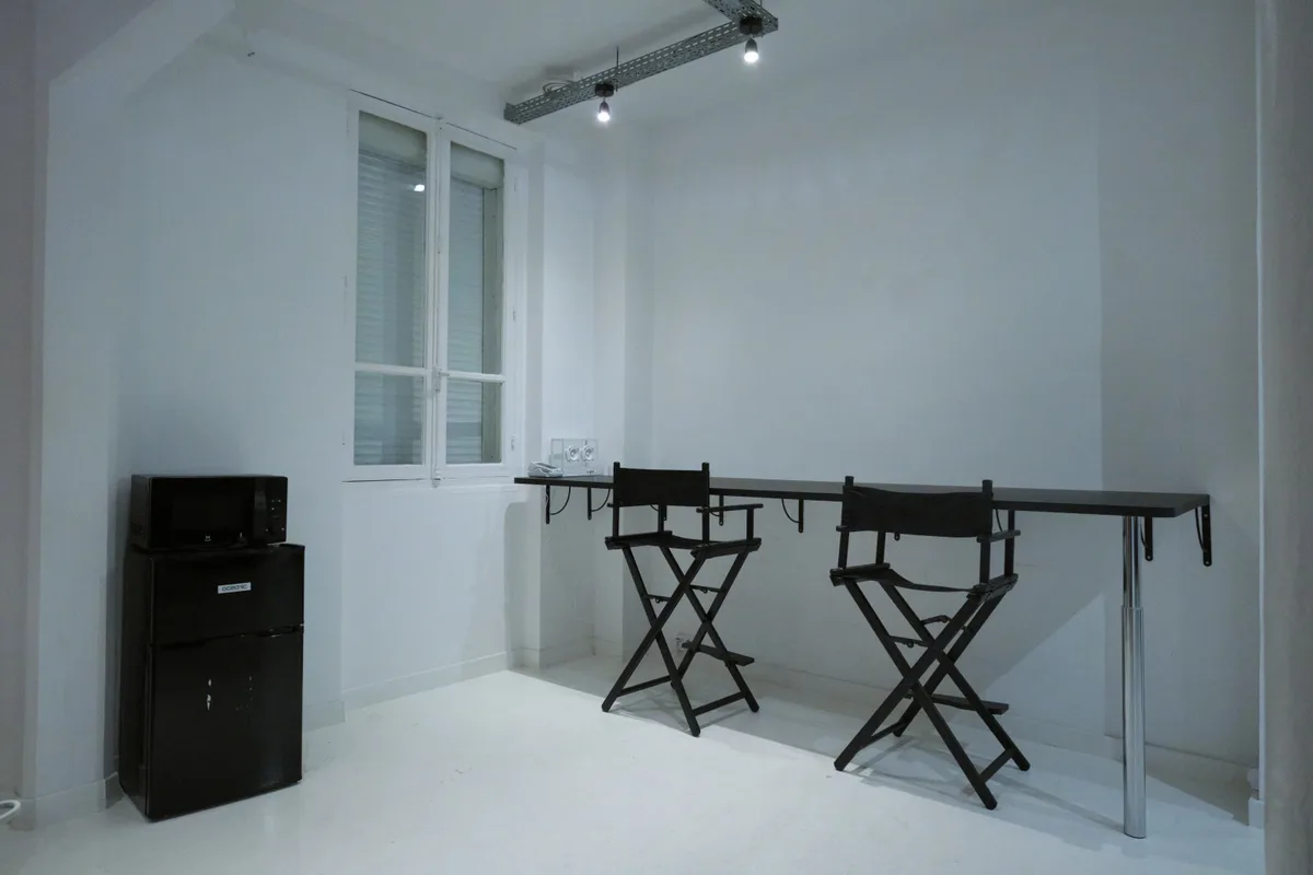 Espace de photographie et production audiovisuelle, 45 sqm, photo shoot, pop-up rental in Paris, additional interior view