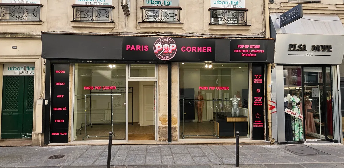 Espace de vente à partager - 30m² au cœur du Sentier, pop up store in Paris