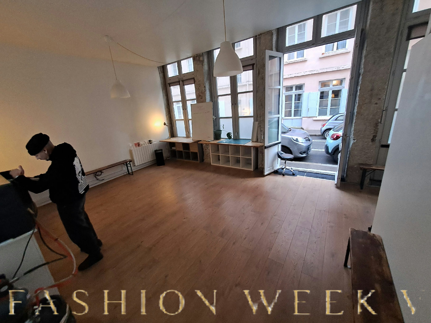 Espace polyvalent dans les Pentes de Lyon, 59 sqm, showroom presentation, pop-up rental, interior view