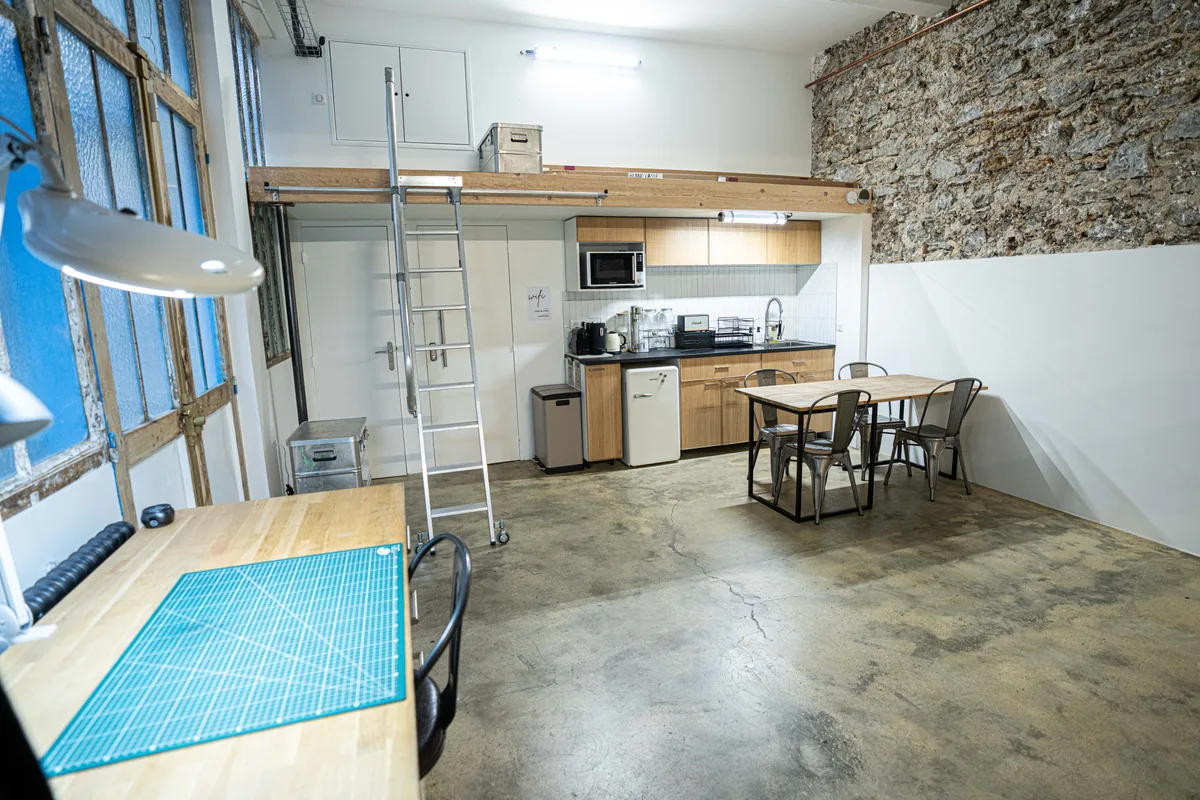 Espace polyvalent de 60 m² pour événements, photo shoot, pop-up rental in Paris, third interior view