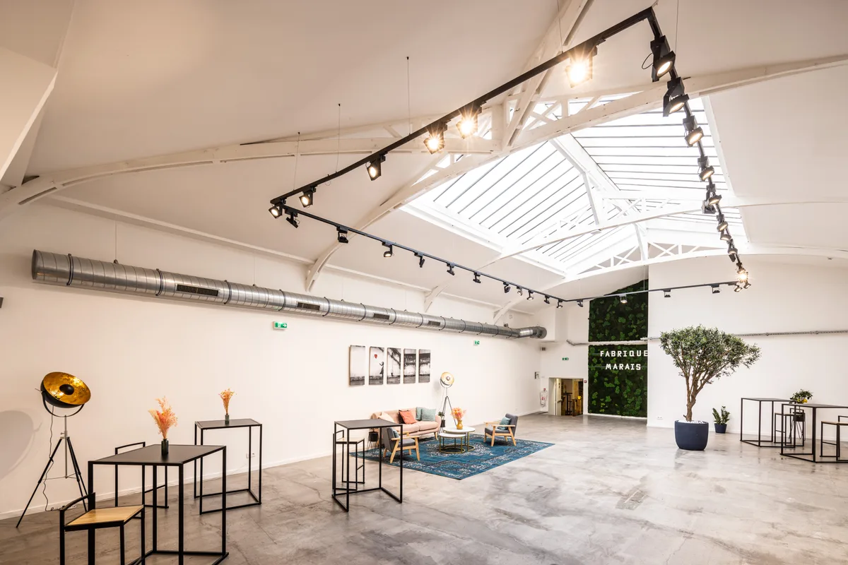 Exceptional Meeting Space in Paris, 500 sqm, retail activation, pop-up rental
