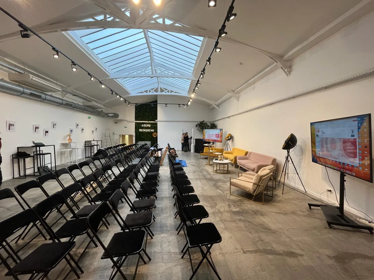 Exceptional Meeting Space in Paris, 500 sqm, retail activation, pop-up rental, third interior view