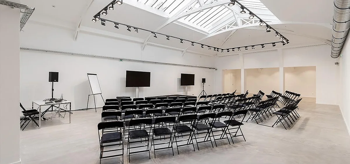 Exceptional Meeting Space in Paris, 500 sqm, retail activation, pop-up rental, additional interior view
