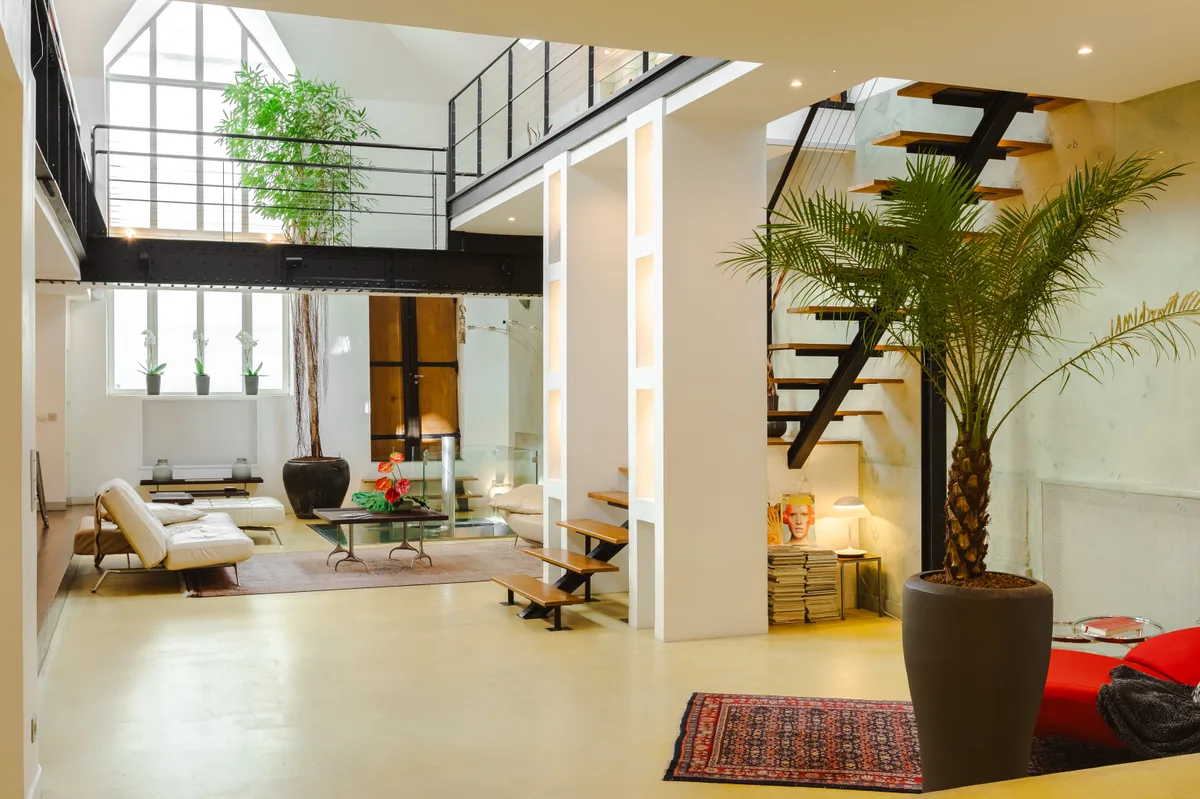 Exceptional Multi-Use Loft Space in Montorgueil, 300 sqm, private event, pop-up rental in Paris, second interior view
