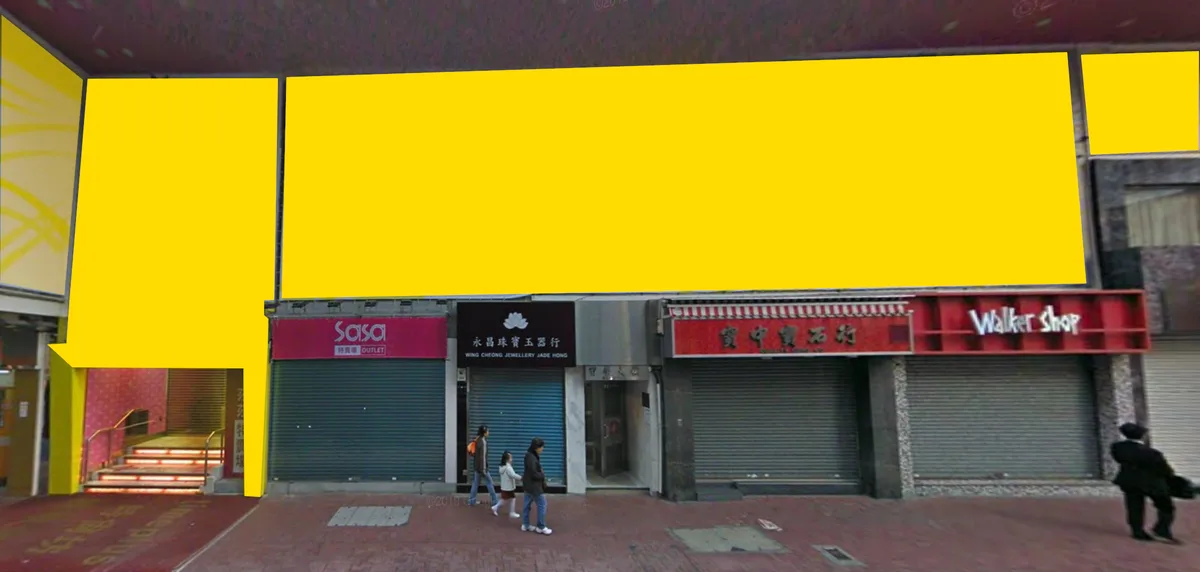 Expansive Retail Space in Causeway Bay, 2003 sqm, pop up store in Hong Kong, second interior view
