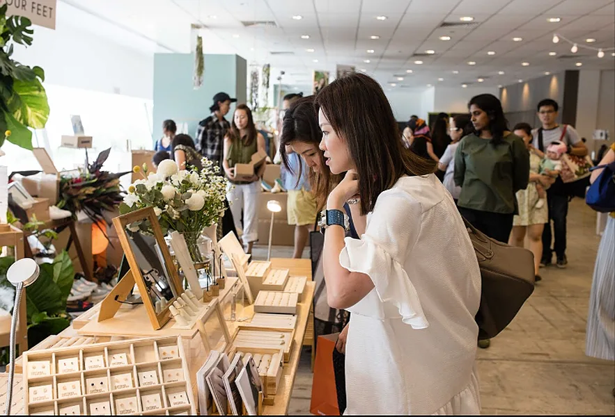 Fashion Fiesta Pop-Up Event Vendor Opportunity, 613 sqm, pop up store in Singapore, interior view