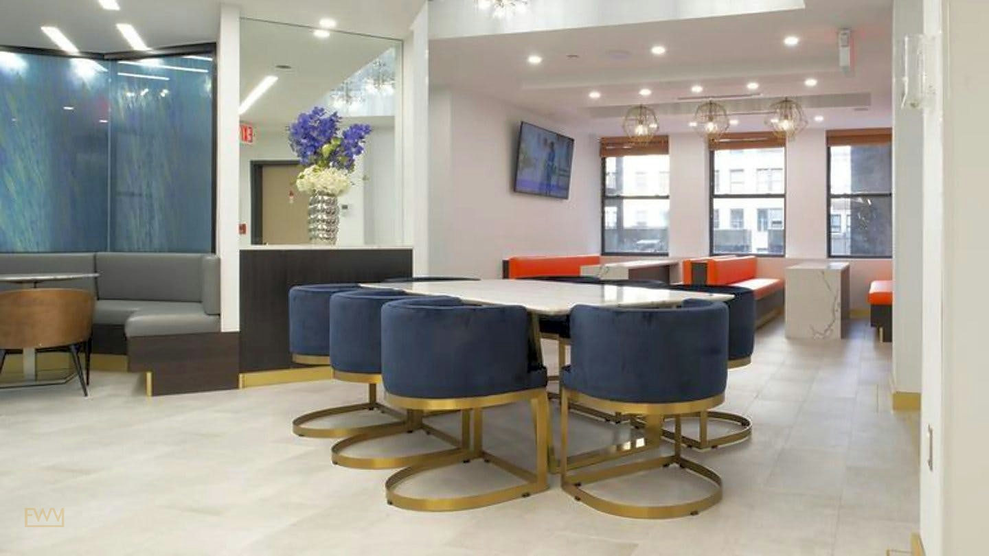 Fifth Avenue Conference Room and Event Space in New York, 37 sqm, showroom presentation, pop-up rental