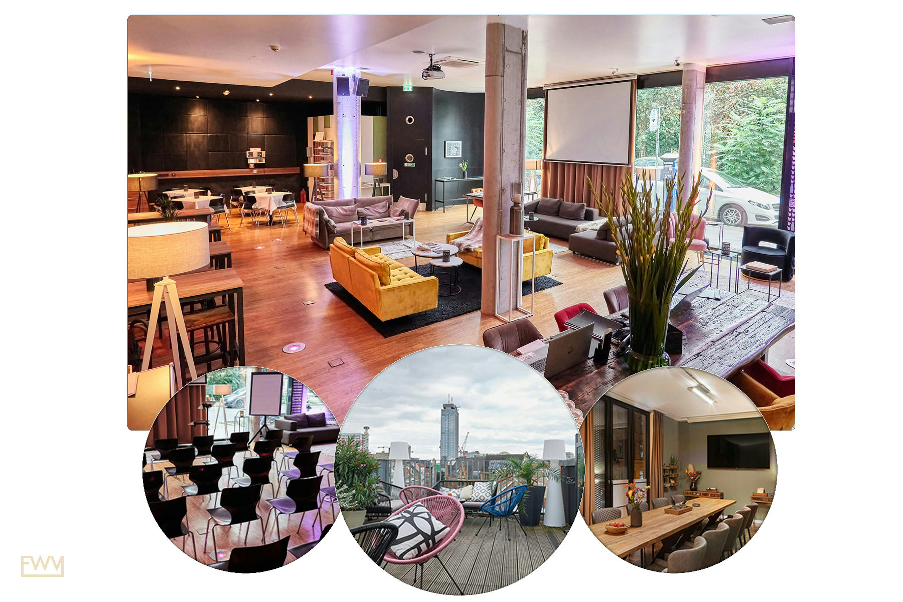 First-class Venue in Berlin-Mitte, 300 sqm, pop up store