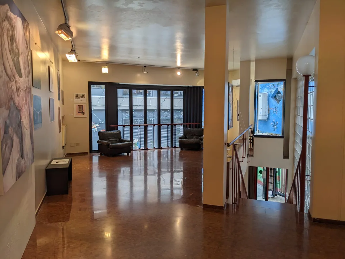 First Floor Space for Temporary Exhibitions in Palermo, 59 sqm, pop up store, interior view