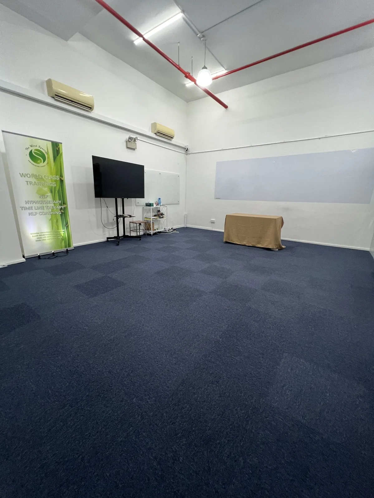 Flexible Classroom Space for Events and Workshops, 500 sqm, pop-up rental in Singapore, additional interior view