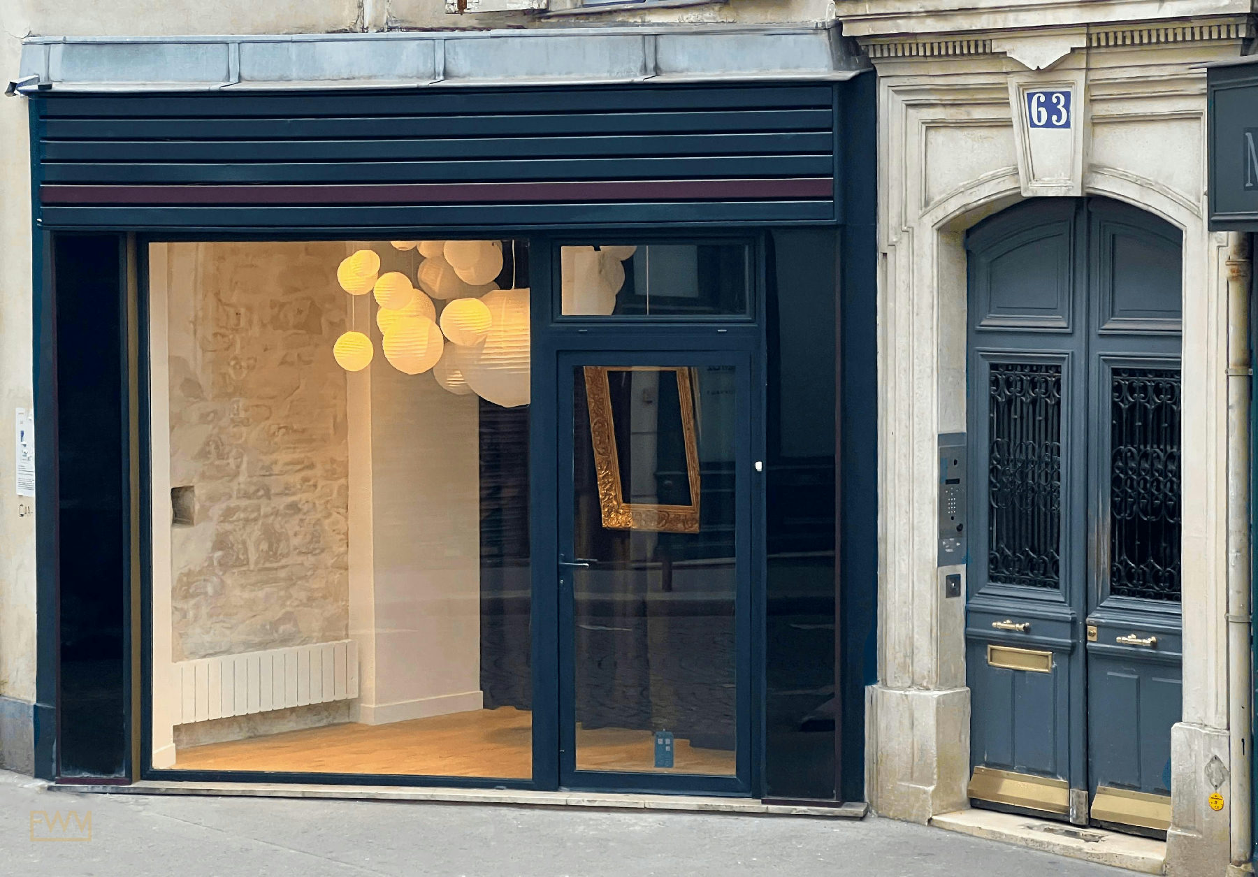 Flexible Multipurpose Space in Paris Batignolles, 40 sqm, pop up store