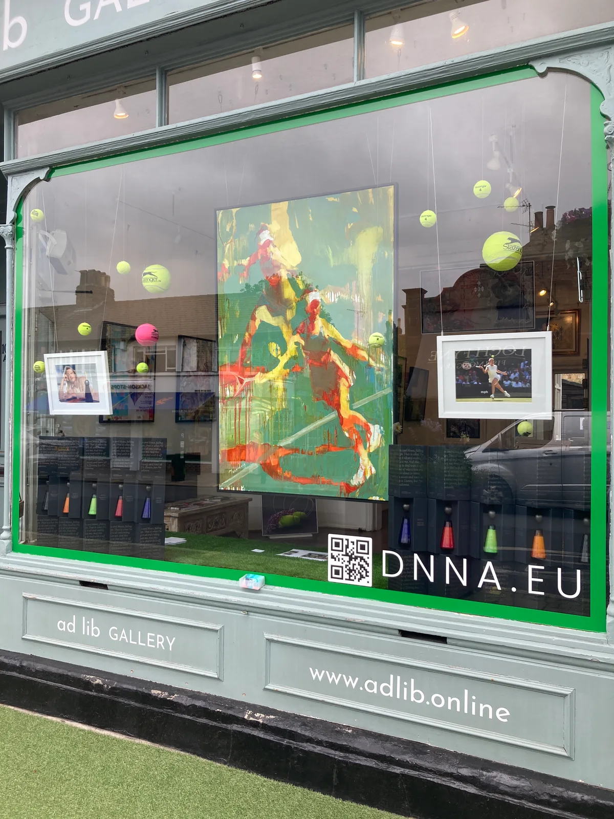 Flexible Pop-Up Space in Wimbledon Village, 91 sqm, art exhibition in London, interior view
