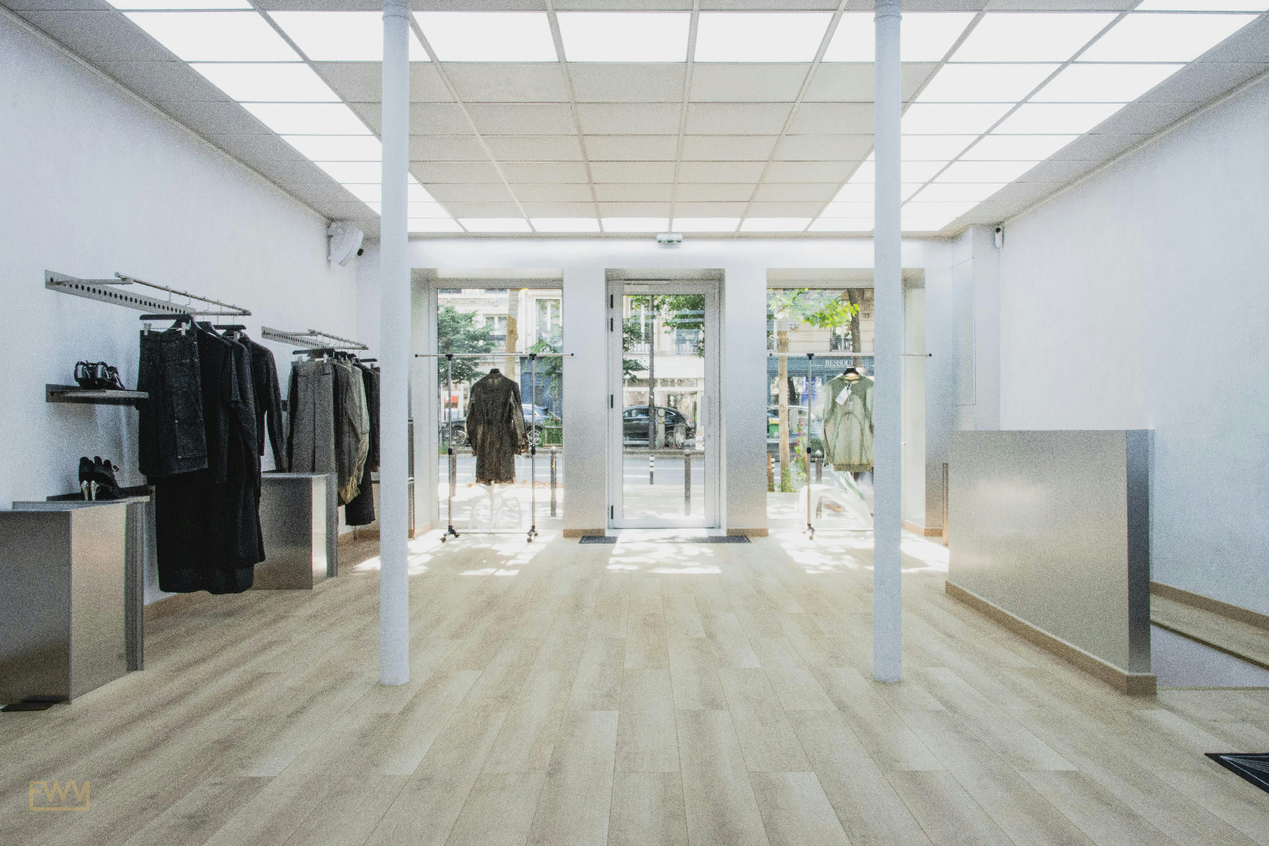 Flexible Showroom on Boulevard Beaumarchais, Paris, 165 sqm, pop up store