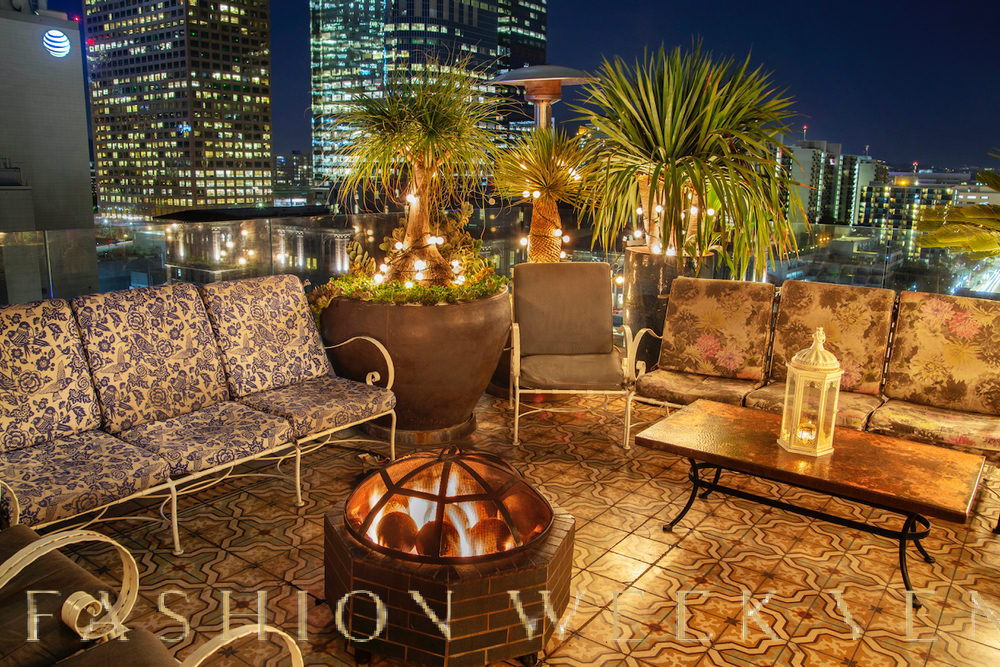 French Inspired Rooftop Bistro and Bar in Downtown LA, 1022 sqm, private event, pop-up rental in Los Angeles, second interio…