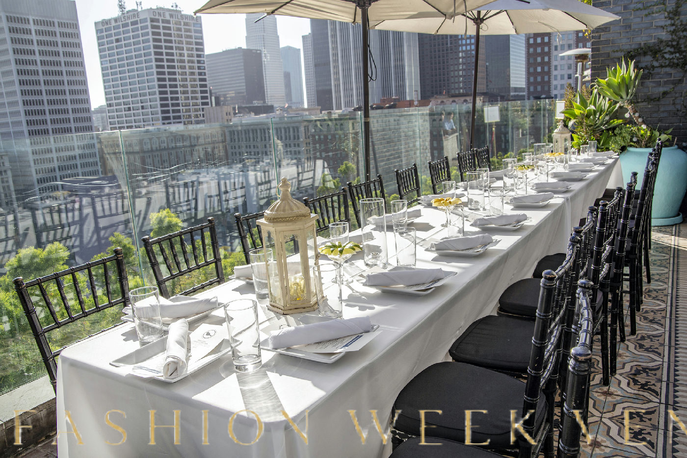 French Inspired Rooftop Bistro and Bar in Downtown LA, 1022 sqm, private event, pop-up rental in Los Angeles, third interior…