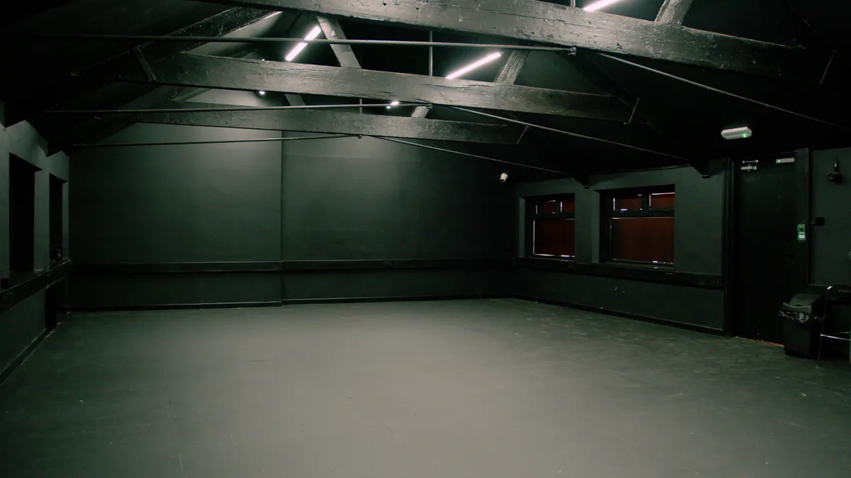Fully Light-Proof Studio for Creative Shoots, 87 sqm, photo shoot, pop-up rental in West Midlands, interior view