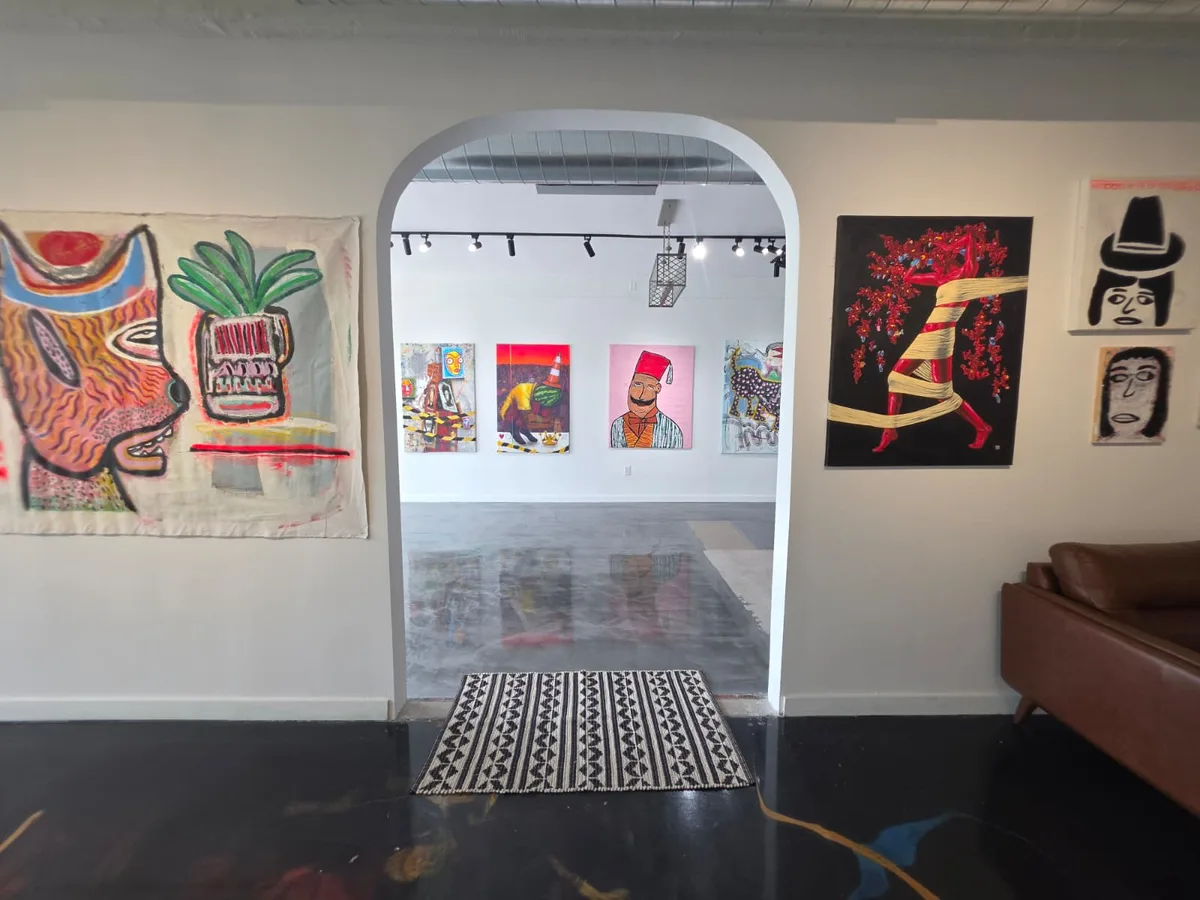Gallery Space Available in Miami Design District, 204 sqm, art exhibition, pop-up rental, interior view
