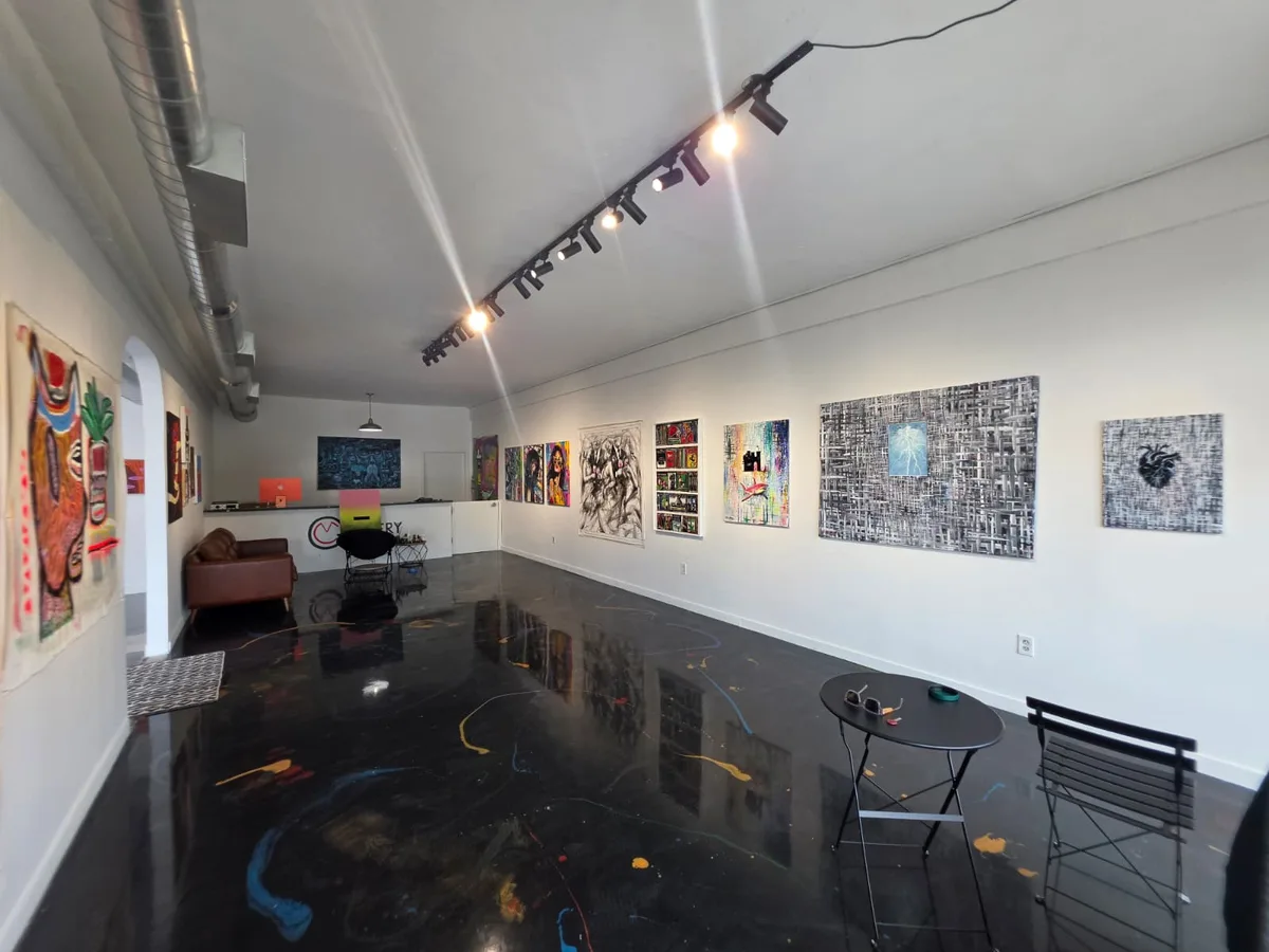 Gallery Space Available in Miami Design District, 204 sqm, art exhibition, pop-up rental, third interior view