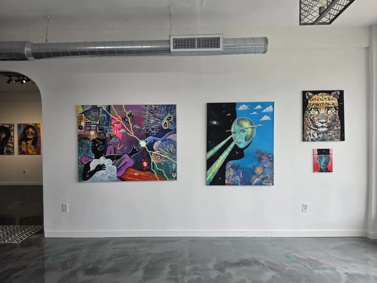 Gallery Space Available in Miami Design District, 204 sqm, art exhibition, pop-up rental, additional interior view