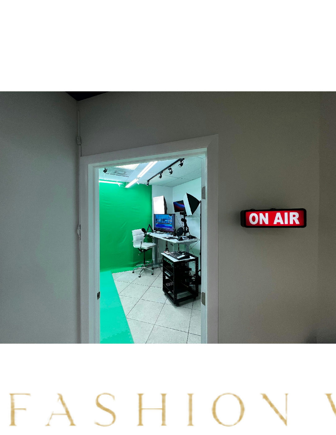 Green Screen Studio for Video and Audio Production, 9 sqm, video production, pop-up rental in Pompano Beach, third interior…