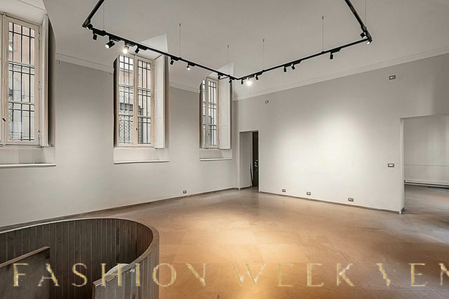 Ground-Floor Exhibition Space in Milan, 100 sqm, art exhibition, pop-up rental in Milano
