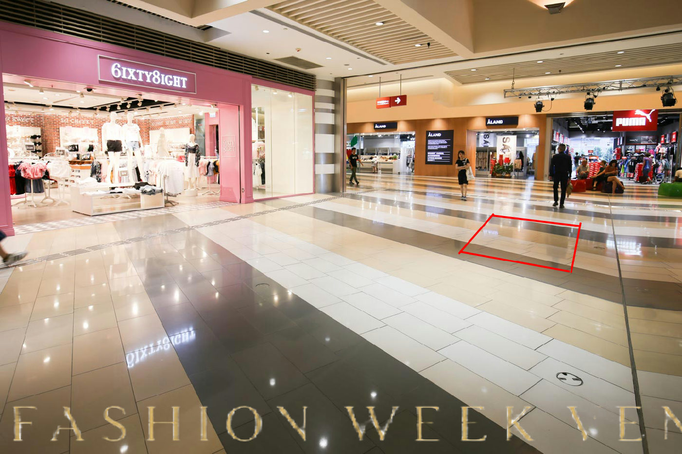 Ground Floor Retail Space in Kowloon Bay Mall, 6 sqm, pop up store in Hong Kong, interior view