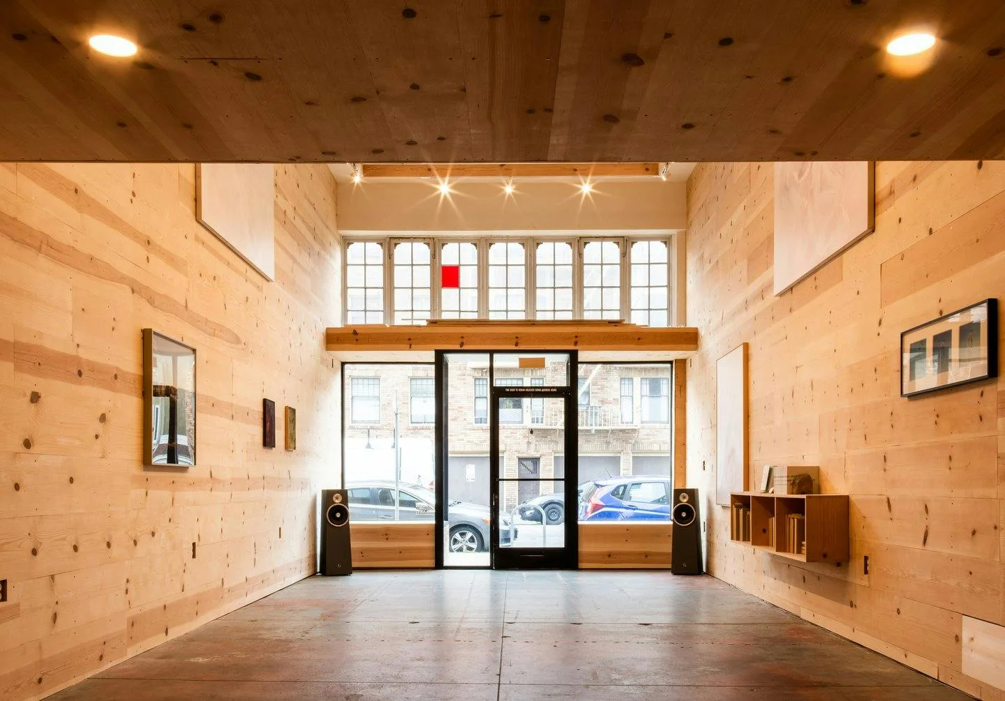 Hand Built Wood Gallery in the Sunset, San Francisco