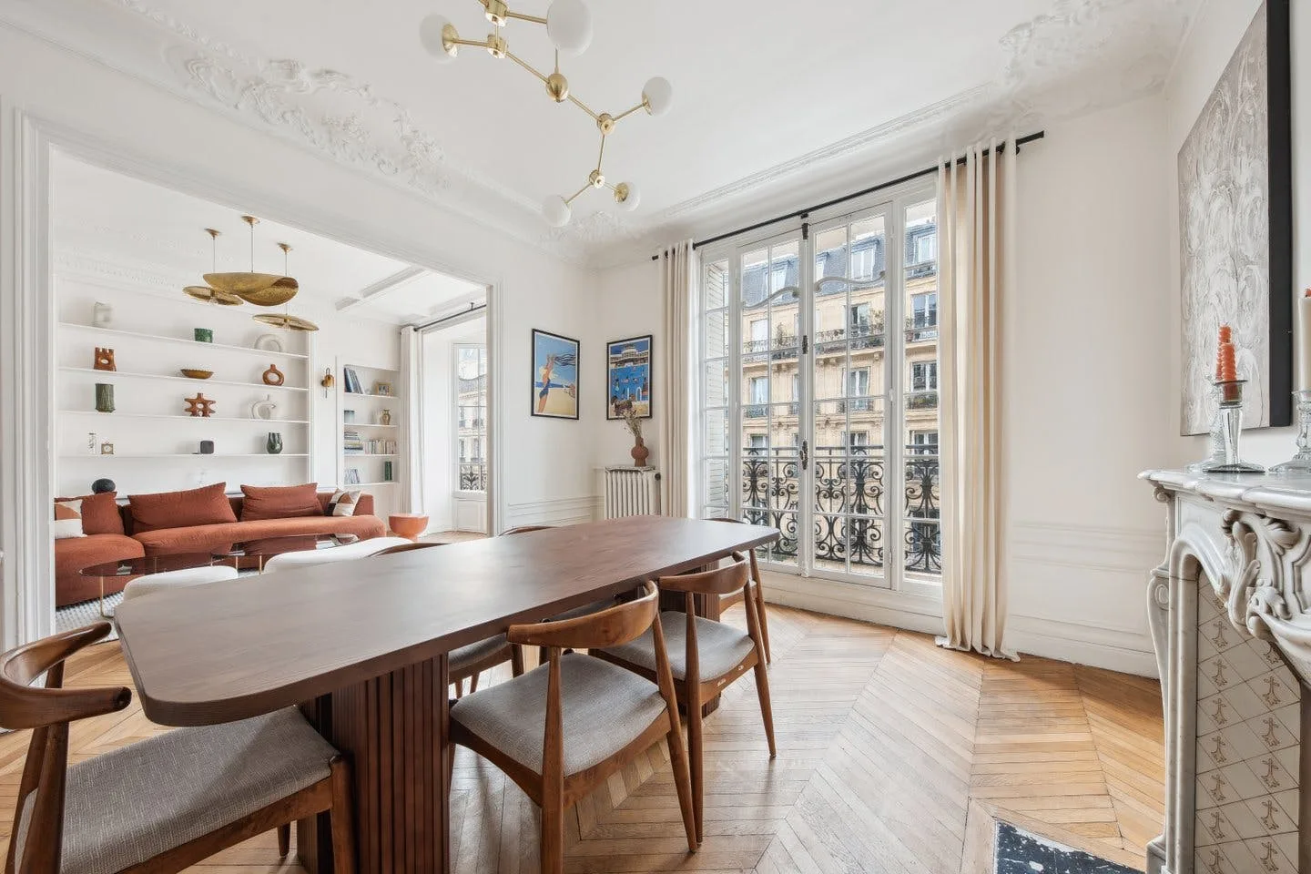 Haussmann Apartment for Showrooms and Events in Central Paris — 3