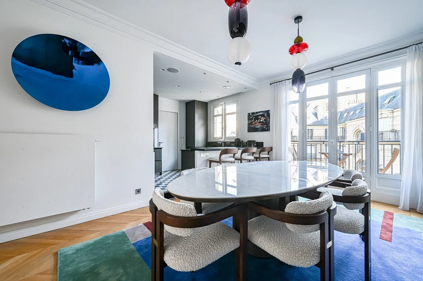 Haussmannian Apartment for Rent on Avenue Victor Hugo, Paris — 2