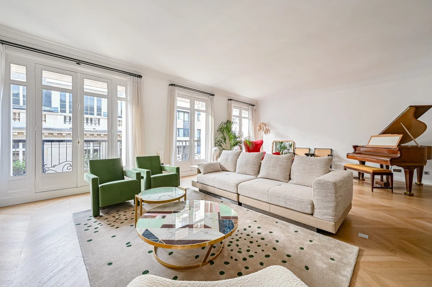 Haussmannian Apartment for Rent on Avenue Victor Hugo, Paris — 3