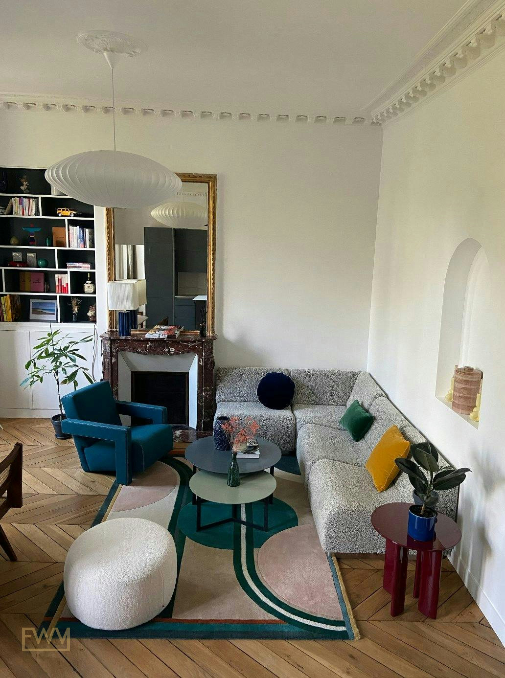 Haussmannian Apartment with Monument View in Paris 10th