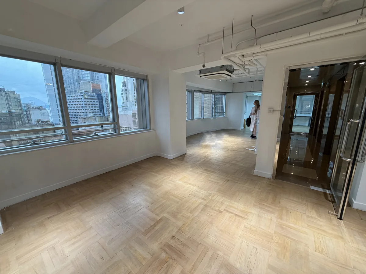 High-Floor Gallery/Office Space in Central Hong Kong, 133 sqm, art exhibition, pop-up rental, additional interior view
