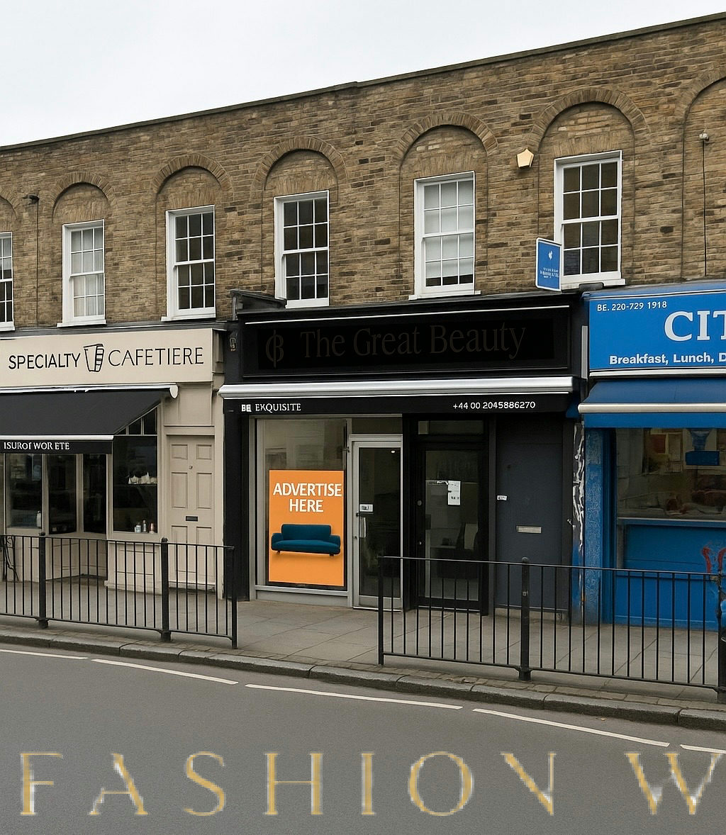 High-Footfall A1 Window Advertising Space on Hackney Road, retail activation, pop-up rental in Greater London