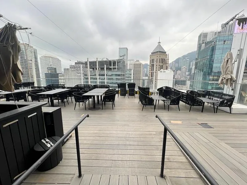 High-Quality Restaurant or Bar Space with Rooftop Terrace, 392 sqm, retail activation, pop-up rental in Hong Kong