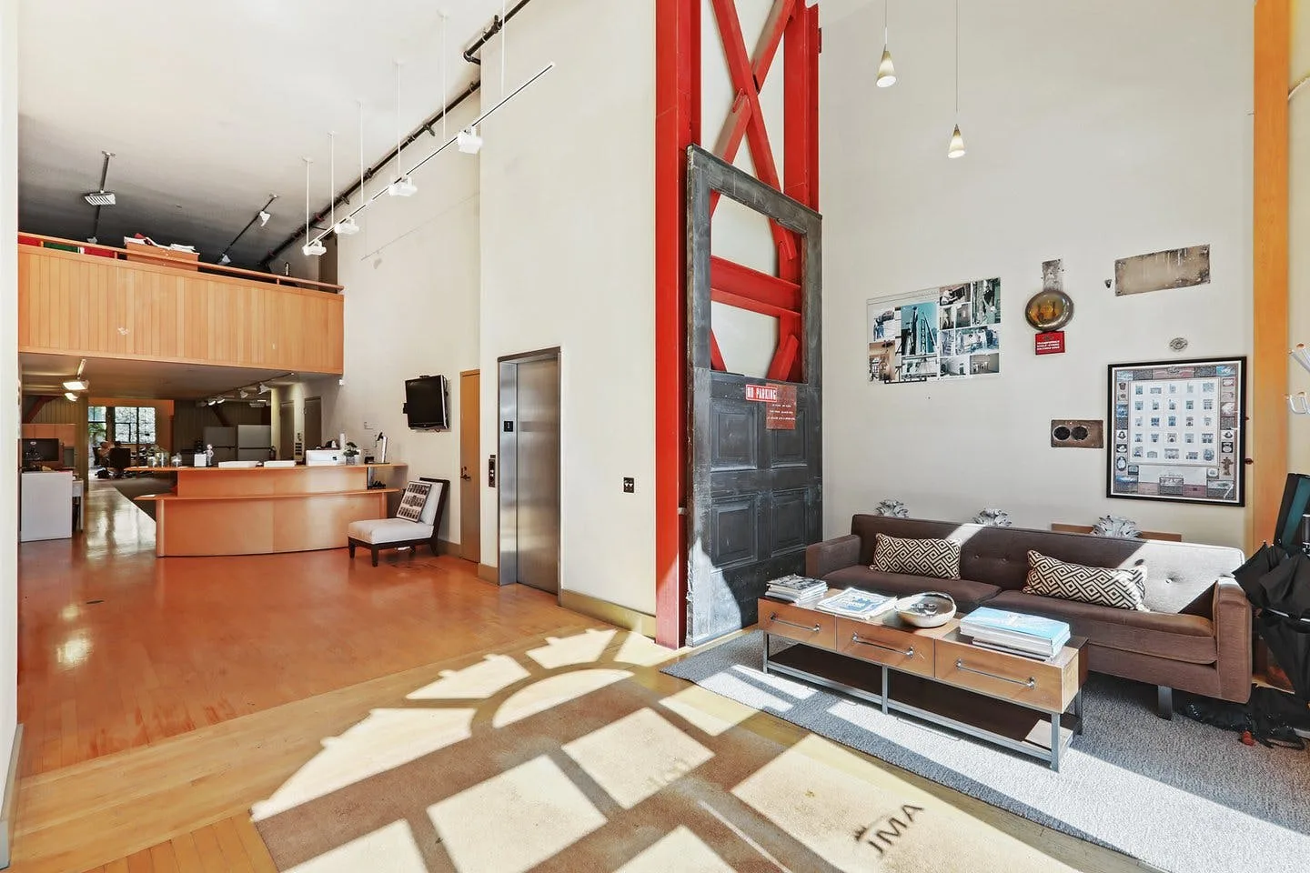 Historical Brick and Timber Building in San Francisco