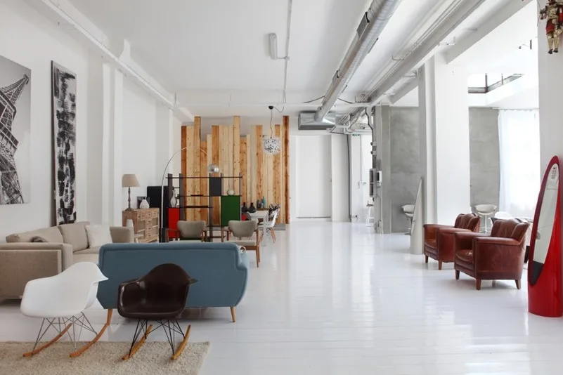 Historical Loft for Rent in Milan, 750 sqm, photo shoot, pop-up rental in Milano