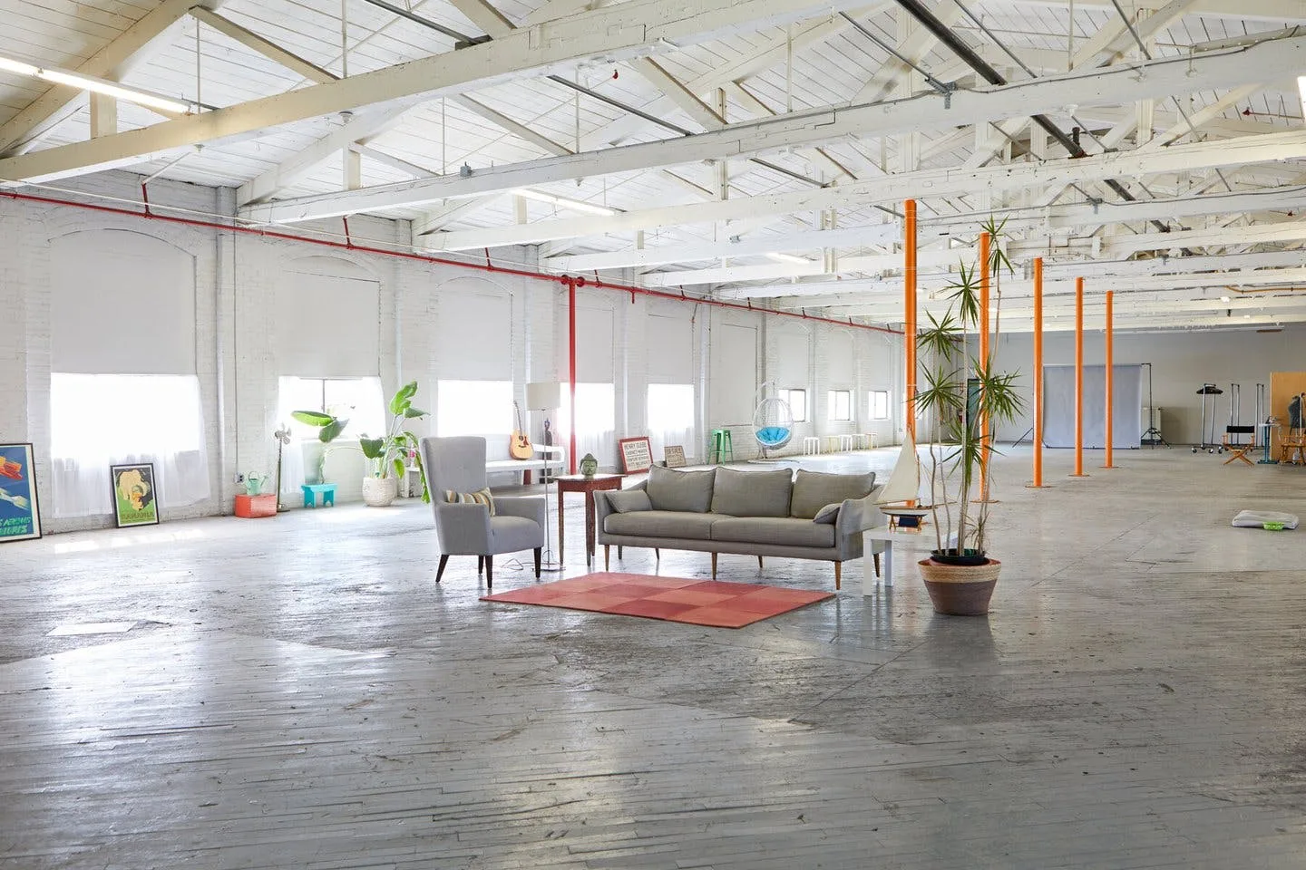 Huge Minimalist Warehouse Loft in Passaic, New Jersey