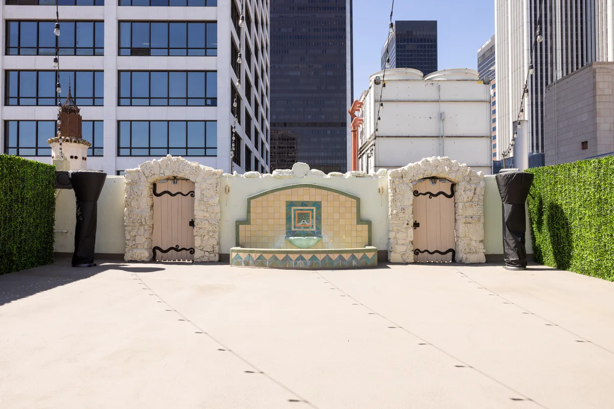Iconic Art Deco Penthouse and Rooftop Event Space, 623 sqm, retail activation, pop-up rental in Los Angeles, interior view
