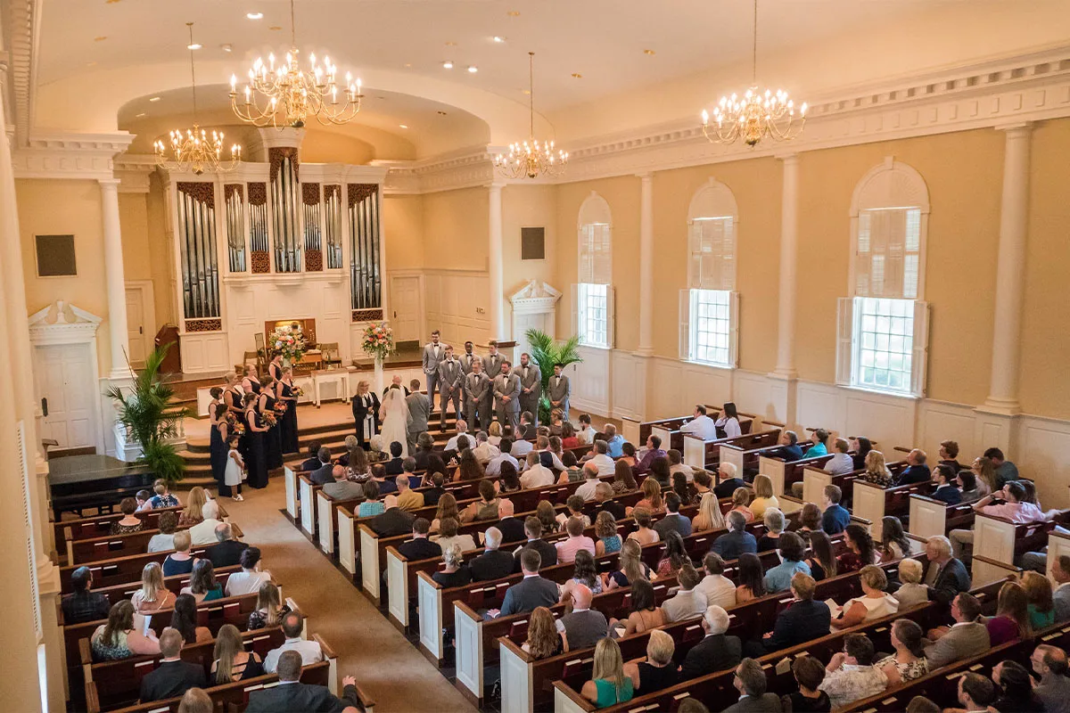 Iconic Chapel for Rent with Outdoor Gazebo and Amenities, 158 sqm, private event, pop-up rental in Raleigh, additional inter…