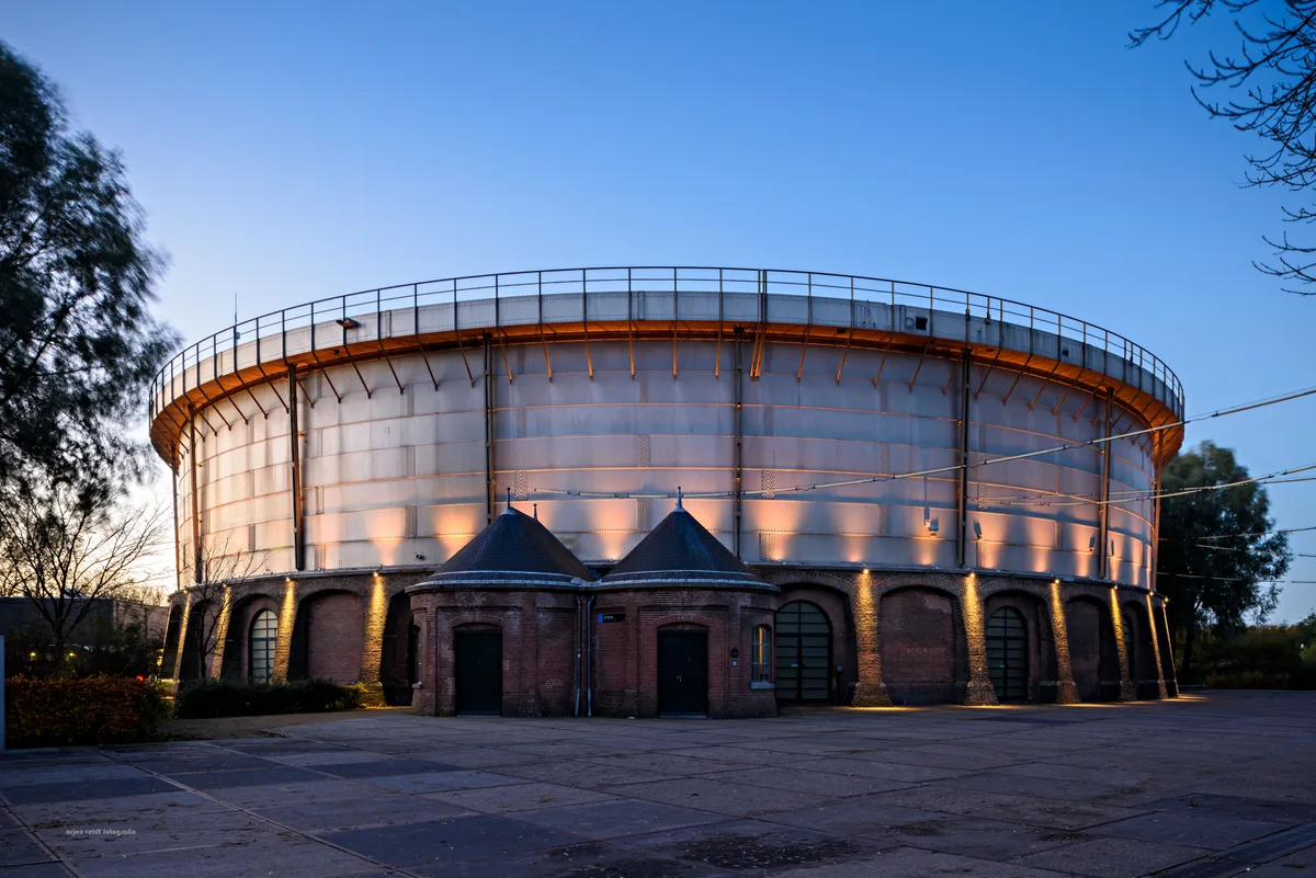 Iconic Gashouder Venue for Large-Scale Events, 700 sqm, corporate event, pop-up rental in Amsterdam