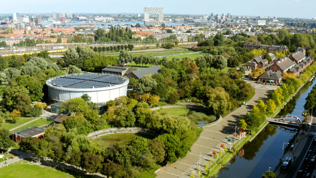 Iconic Gashouder Venue for Large-Scale Events, 700 sqm, corporate event, pop-up rental in Amsterdam, additional interior view