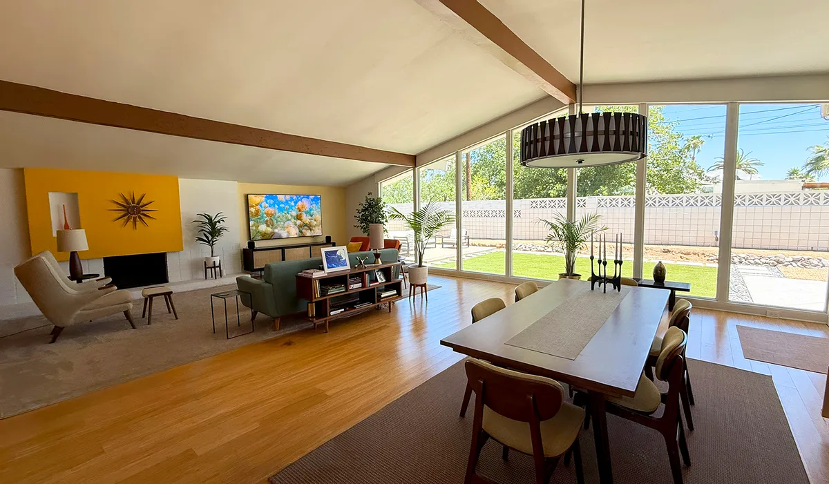 Iconic Mid-Century Modern Space for Creative Productions, 112 sqm, photo shoot, pop-up rental in Las Vegas