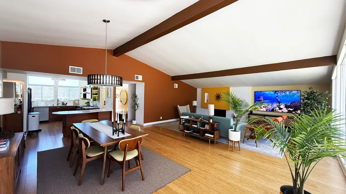 Iconic Mid-Century Modern Space for Creative Productions, 112 sqm, photo shoot, pop-up rental in Las Vegas, interior view