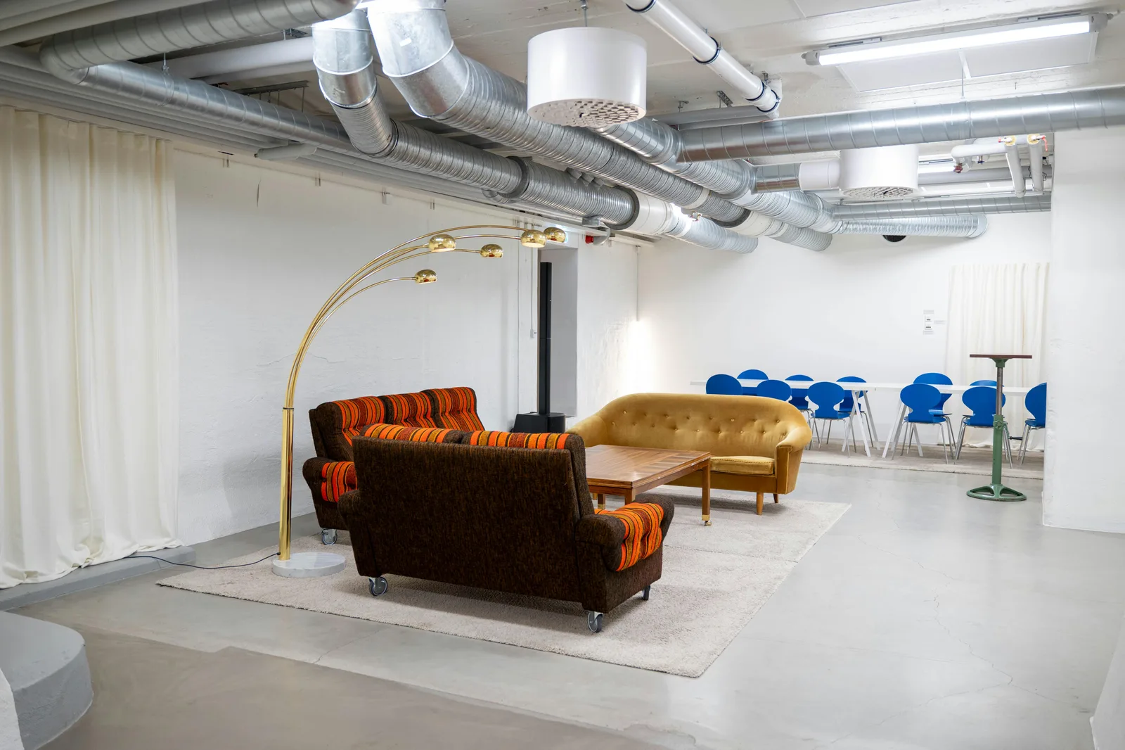 Industrial Basement Event Space on Sankt Paulsgatan, Stockholm