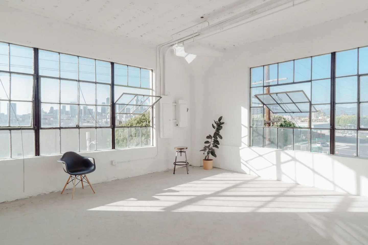 Industrial DTLA Studio with Natural Light and City Views